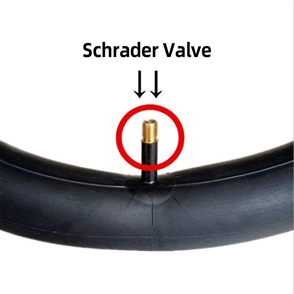 Mountainbike-Schläuche 26X1,75/2,125 Fahrradinnenreifen mit Reifenhebern, Reifenflicken und Metallraspeln
