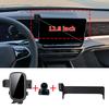 Custom Dashboard Phone Holder, Screen Mount, No Drilling, 12.9 Inch, Compatible with VW Golf 8 MK8.5 2025 2026 LHD