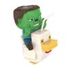 Scary Halloween Popcorns Holder with Cup for Game Enthusiasts Funny Chicken Riders Popcorns Container Collectible Gift