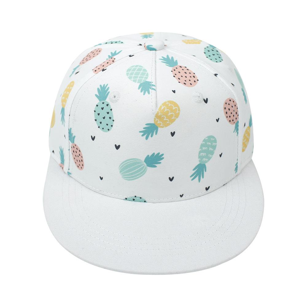Kids Cartoon Snapback Cap Children's Hip Hop Wide Brim Trucker Hats Outdoor Sport Sun Hat UV Protection Baseball Caps