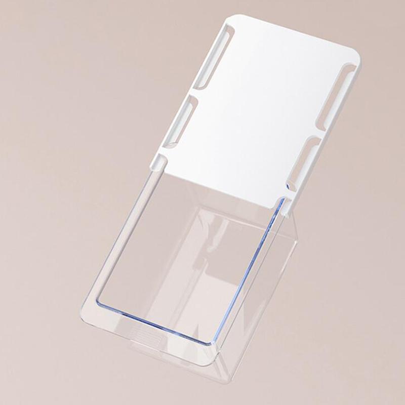 Drawer Style Storage Box Under The Mirror Cabinet Transparent Bathroom Cotton Stick Makeup Cotton Bathroom Pull-Out Storage Box