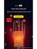 Electric Heated Rechargeable Gloves - Anti-Cold, Thick, for Men & Women, Ideal for Outdoor and Motorcycle Use.