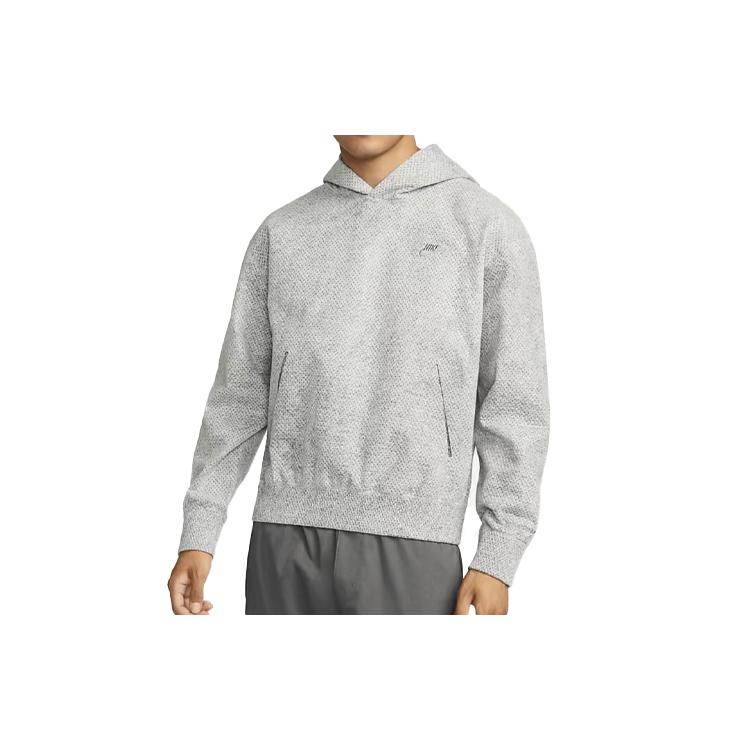 Nike Forward Sweatshirts Men's Gray Hooded Moderate Regular DX4303-077