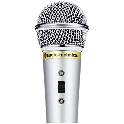 Audio-Technica AT-X3 Dynamic Vocal Microphone, Silver