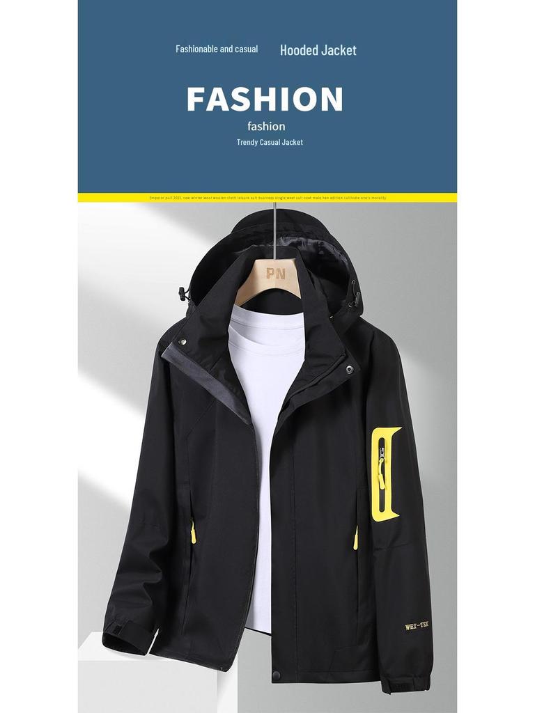 Unisex Waterproof & Windproof Softshell Jacket for Outdoors