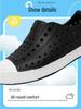 LUCEEO Kids' Summer Beach Sandals and Clogs - Closed-Toe, Hollow Design for Boys & Girls