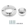 2" Columns Swivel Steering Column Floor Mount Chrome Fit For Sbc Bbc 350
