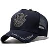 Designer Breathable Mesh Baseball Cap for Men Adjustable Plus Size Big Head 56-65cm Summer SunHat Casual gorras béisbol hombre