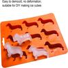 Popsicle Molds 6/8 Grid Ice Pop Molds Food Grade Silicone Ice Cream Mold DIY Homemade Reusable Easy Release Ice Pop Make