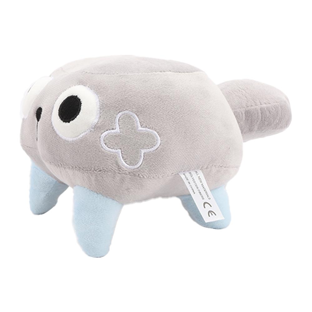 Dandy’s World Plush Shrimpo and Glisten Plush Toy Movie Stuffed Animals Cute Anime Pebble Dog Doll Toys for Kids Birthday Gift