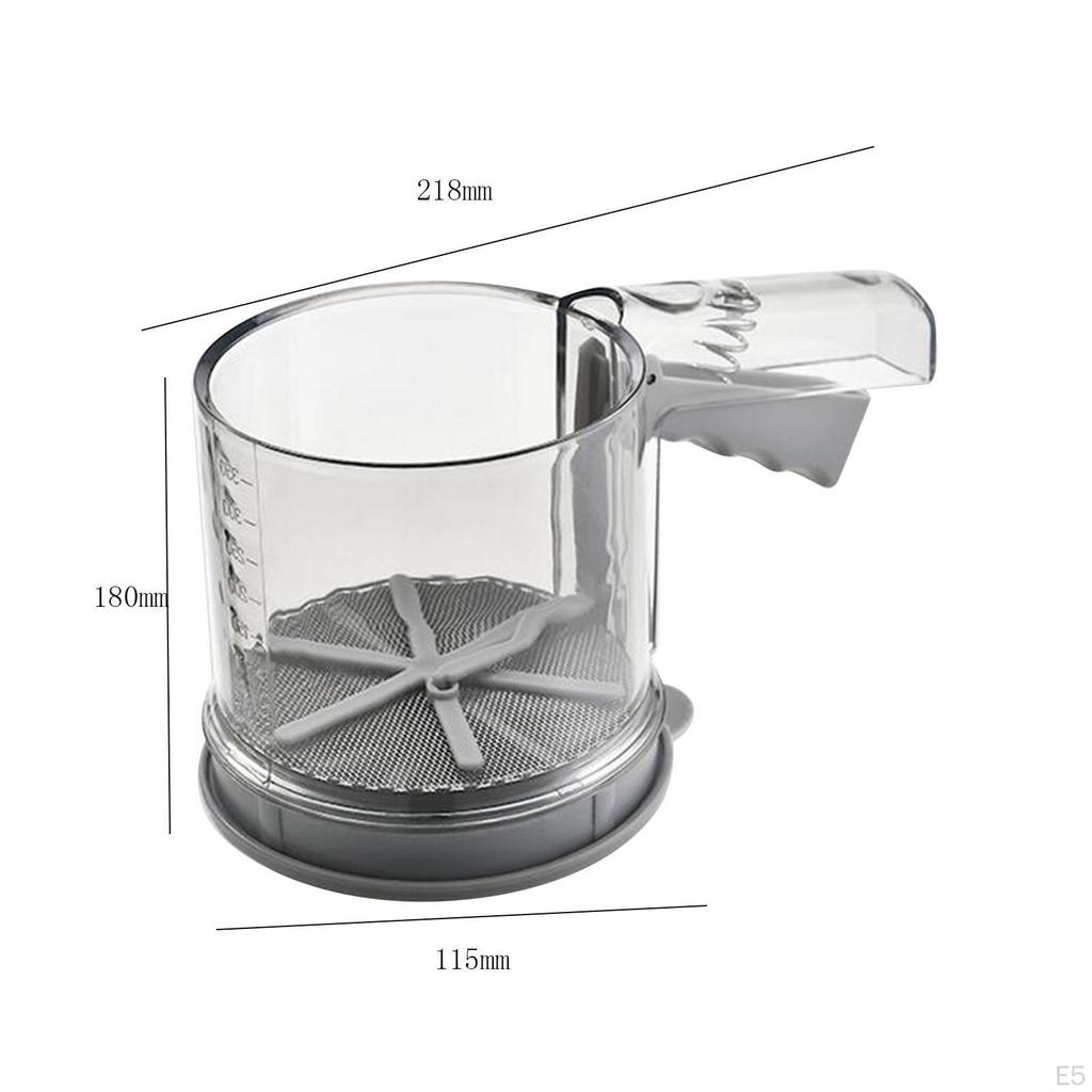 Compact Flour Sifter: Efficient Baking Tool for Precise Ingredients