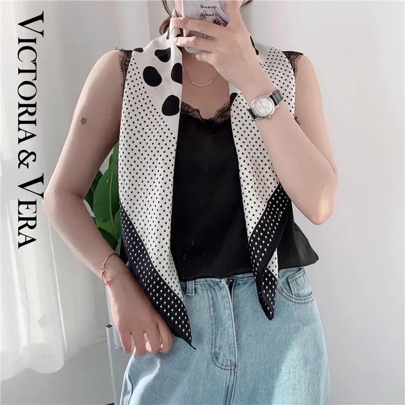 VICTORIA&VERA Spring/Summer Mulberry Silk Printed Scarf
