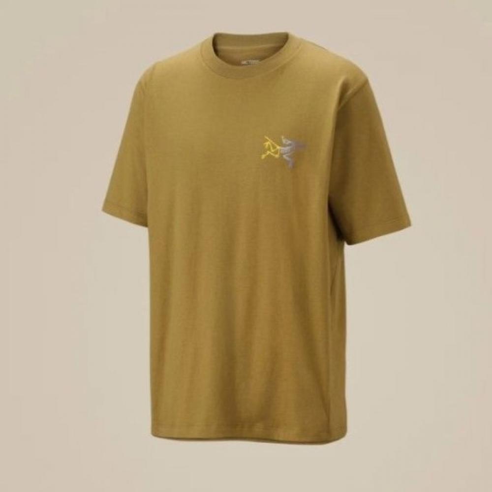 Arcteryx Men S Crag Cotton Logo Shirt SS Nw Atqfm08464