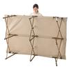 LOGOS Tradcanvas Auto Leg 73178015 Outdoor Camping Cot for Two People Folding Load Capacity 240kg Cot/DUO