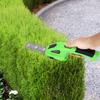 2 In 1 Handheld Hedge Trimmer Rechargeable Grass Cutter Lightweight Garden Pruning Shears Weeding Pruning Mower Garden Tool
