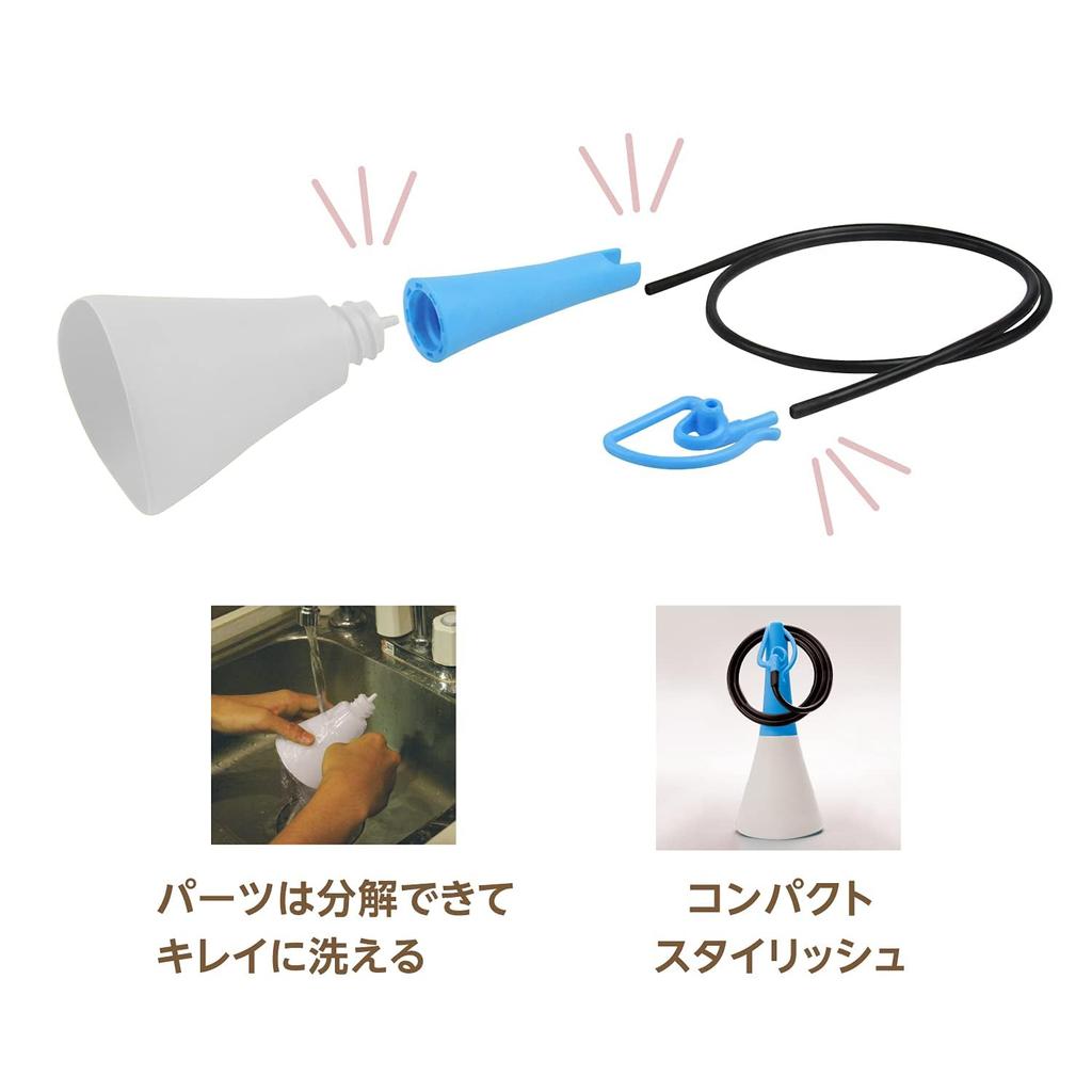 UTAET (Clear Blue) PROIDEA Vocal Training Sound Muffler for Home Singing, Karaoke Practice, and Diaphragmatic Breathing Training [Standard Model,