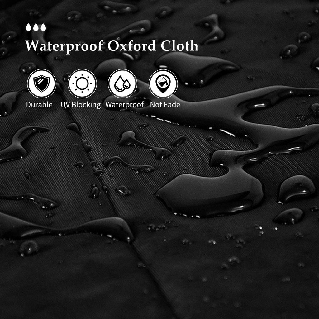 Outdoor Snow Blower Cover with Drawstring Waterproof Snowblower Dust-Proof Snow Blower Cover Full