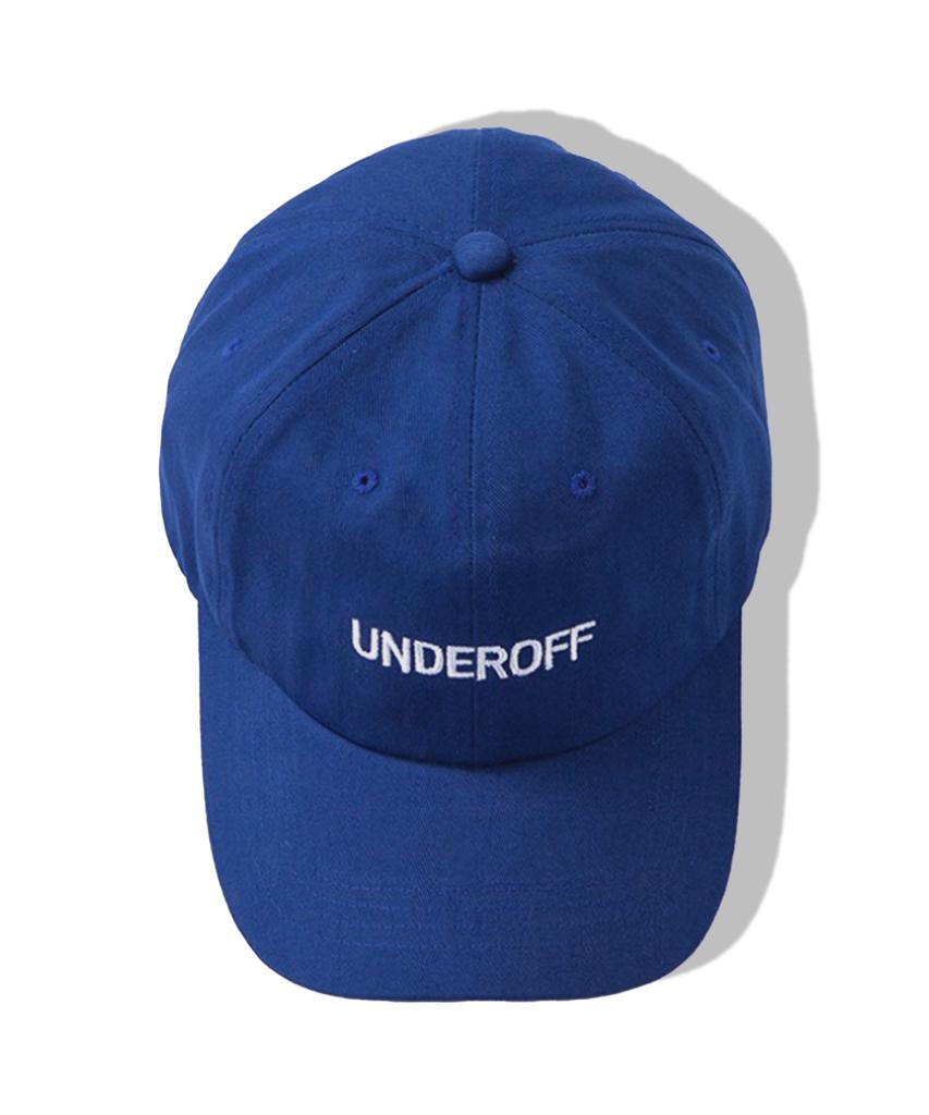 UNDEROFF Main Logo Cotton Ball Cap Red