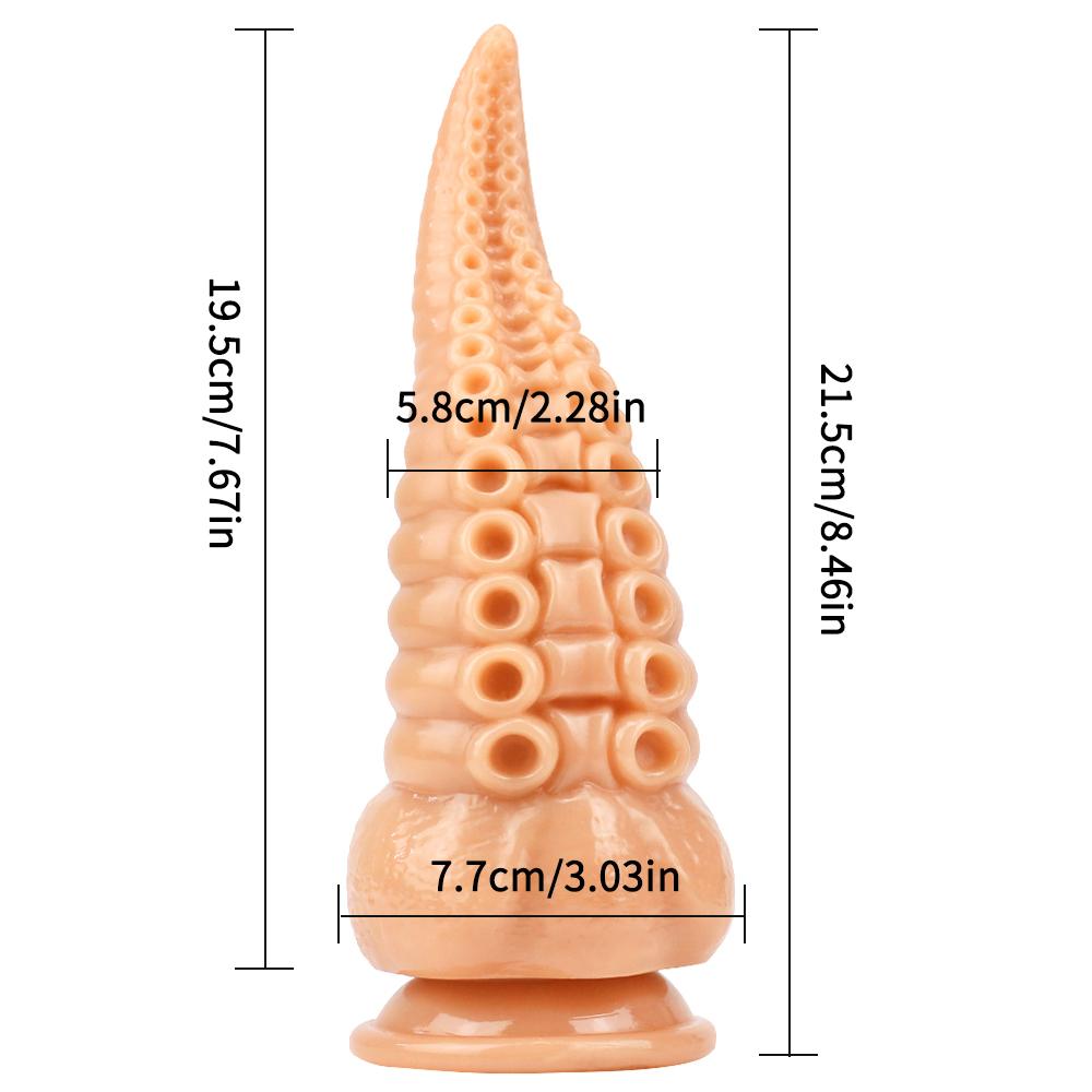 Anal Dildo Octopus Tentacles Big Butt Plug With Suction Cup Prostate Vaginal Massage Anal Plug Sex Toys For Women Men 18+