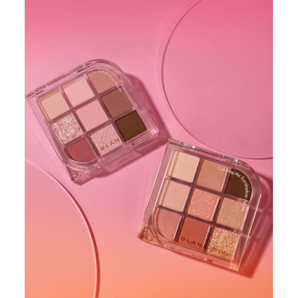 Blancdiva Kolorująca mnie Paleta cieni do powiek 9 Porów