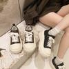 Damen-Trainingsschuhe mit dicker Sohle, Herbst 2025, neue, leicht erhöhte Freizeitsportschuhe, Retro-Dad-Schuhe