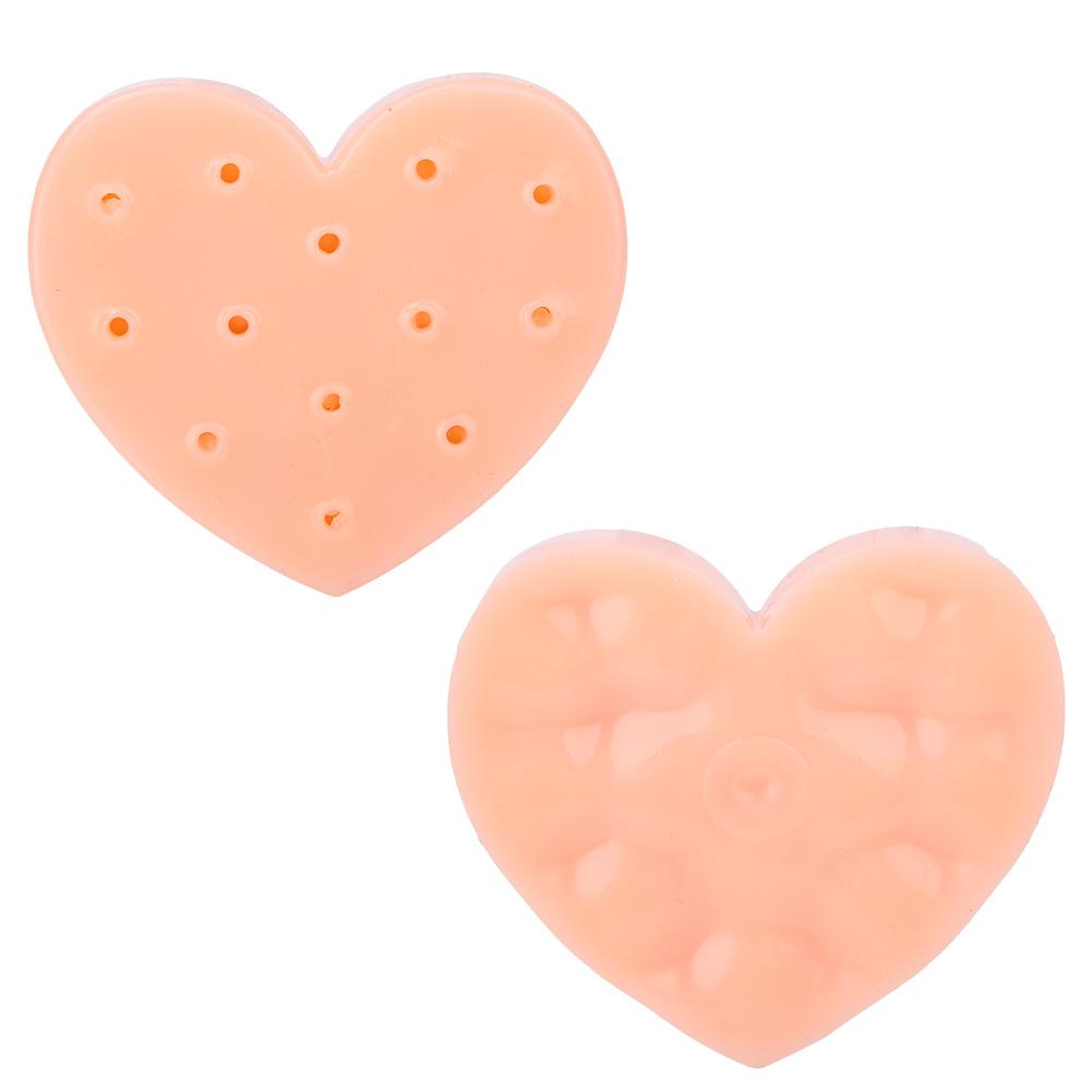 Stress Relief Toys Heart Shaped Pimple Picking Toys Stop Picking Your Face TPE Toys