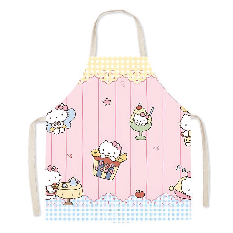Cartoon Cat Stain-Resistant Apron