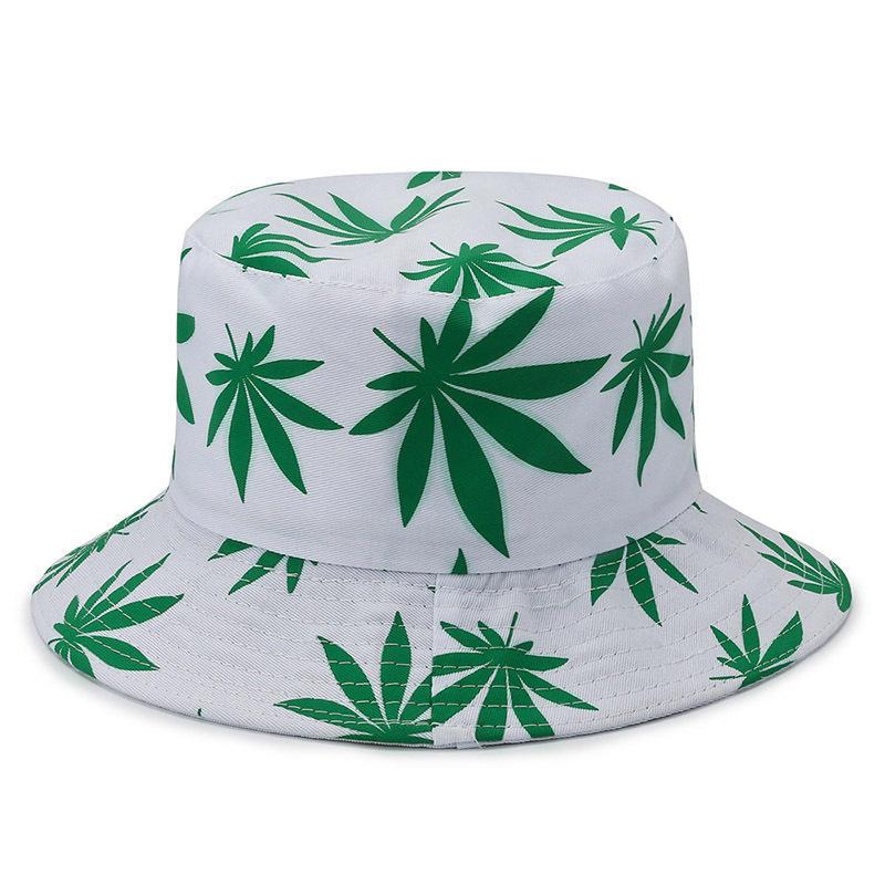 Custom Designer Palm Printing Logo Fisherman Bucket Hat,Embroidery Men Women Beach Sun Cap