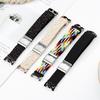 Solo Loop Strap For Xiaomi Mi Band 8 9 Elastic Braided Nylon Adjustable Watchband Correa Bracelet For Miband 10 Miband9 8 Accessories