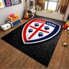 Cagliari Emblem Carpet Design Suitable As a Non-slip Mat for the Living Room or Bedroom Sofa