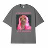 Cantante P NK Rosa Tour Carnevale Estivo 2026 Maglietta Concerto Abbigliamento Donna Moda Retro Punk Hip Hop Uomo Streetwear