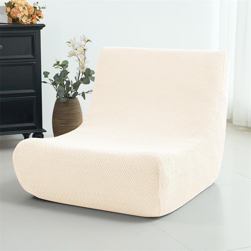 1 Stück Armloser Sofabezug Einfarbige Lounge-Sofa-Abdeckung Rundum-Schutz für Entspannungs-Lounge-Sofas