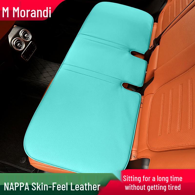 Morandi Nappa Leather All-Season Car Seat Cushion for Mercedes-Benz E-Class/C-Class/GLC/GLB/GLE