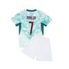 27 Portugal Away Green No. 7 National Team Football Jersey Children'S Clothing Adult Set Size 14-3Xl