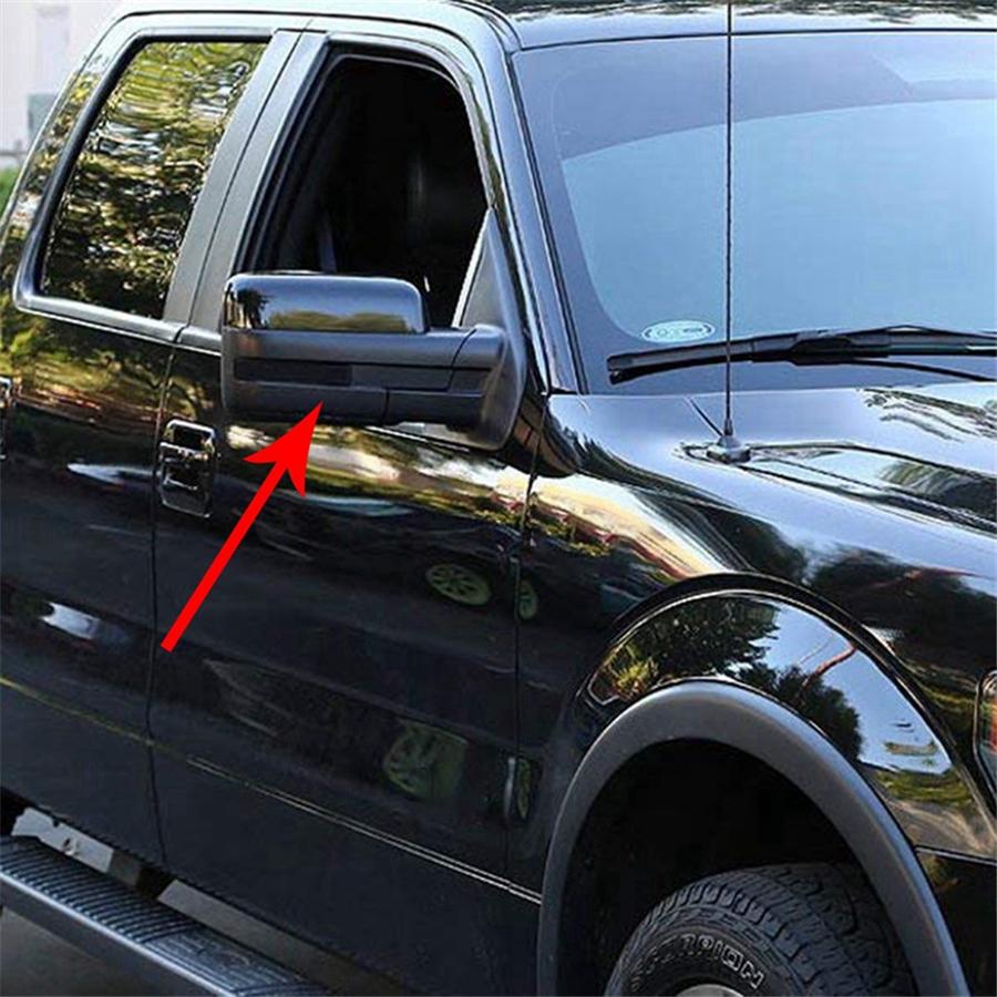 2× LED Side Mirror Light Turn Signal Smoke Lens Reflector For Ford F150 2009-14