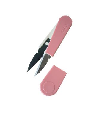 Clover CAPO100 Tesoura Rosa para Linha,