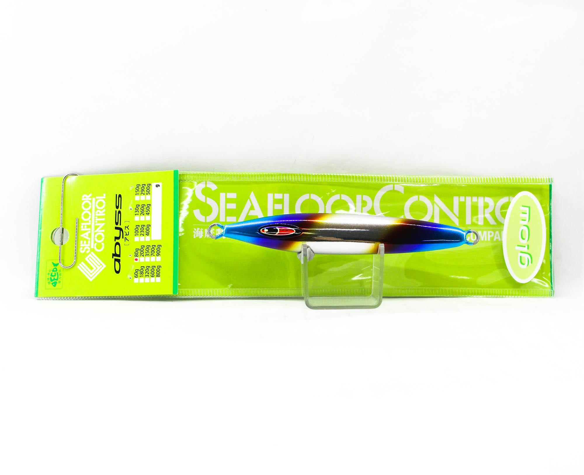 Seafloor Control Metal Jig Abyss 80 grams Titan Red Pearl Dot Glow (5979)