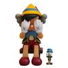 Kaws Semi-Dissected Bear Figure Ornament - Trendy Decorative Toy for Living Room Collection Gift