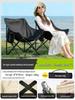 Portable Adjustable Outdoor Moon Chair: Folding Recliner for Camping, Beach, Fishing, and Picnics
