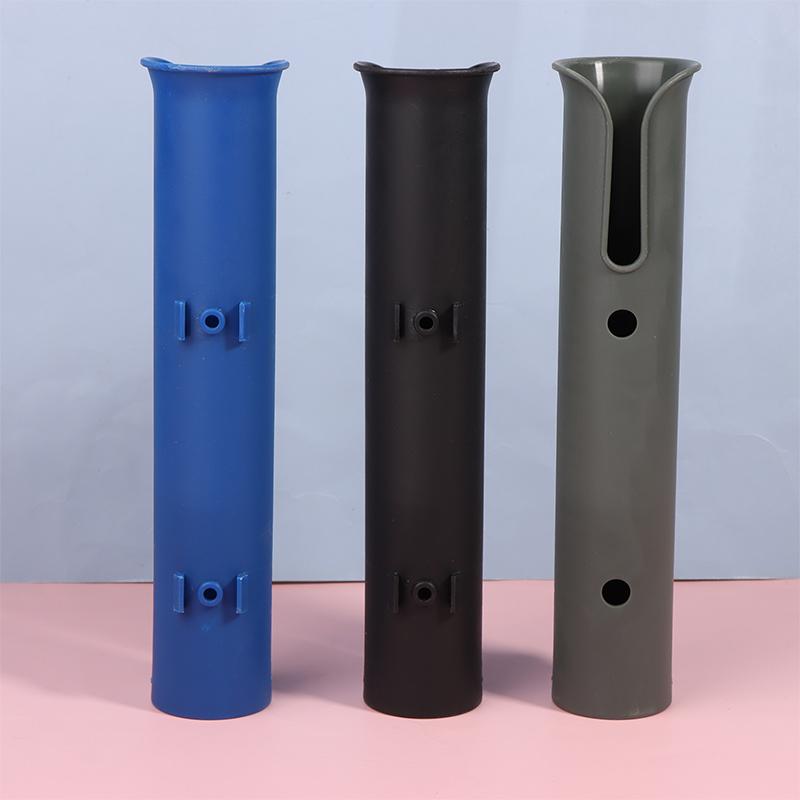 1Pc Boat Plastic Fishing Rod Rack Holder Portable Lightweight Spinning Durable Pole Tube Mount Bracket Socket Rack Accessories