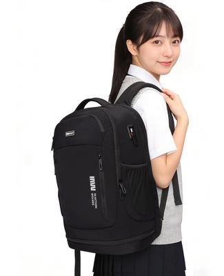 [IAWINI] Mochila de lona, Mochila de senderismo, Gran capacidad, Ligera, Unisex, Viaje, Impermeable, Resistente a las manchas, Mochila, Senderismo, Escuela, Deportes