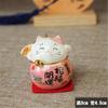 Multicolor Waving Hand Cat Home Decor Welcome Waving Cat Sculpture Statue Decor Car Ornament Chinese Lucky Wealth Waving Cat