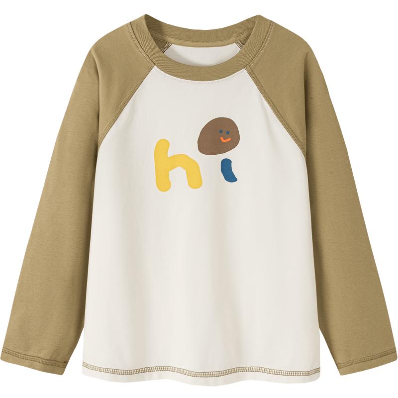 Mini Balabala Kids' Moisture-Wicking Long-Sleeve T-Shirt