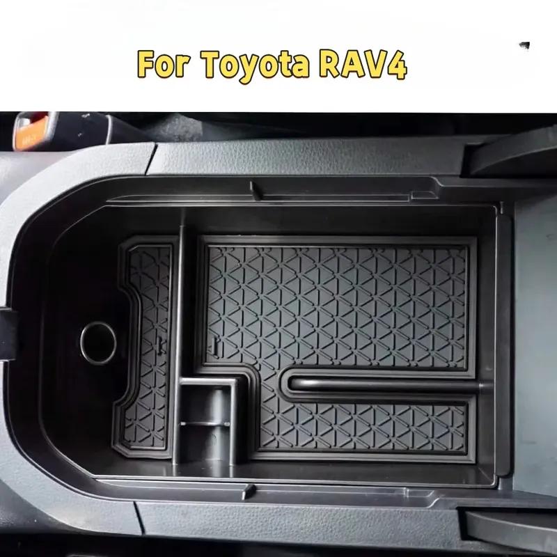 For Toyota RAV4      2024 Center Console Organizer Armrest Secondary Storage Tray Organizer Accessories