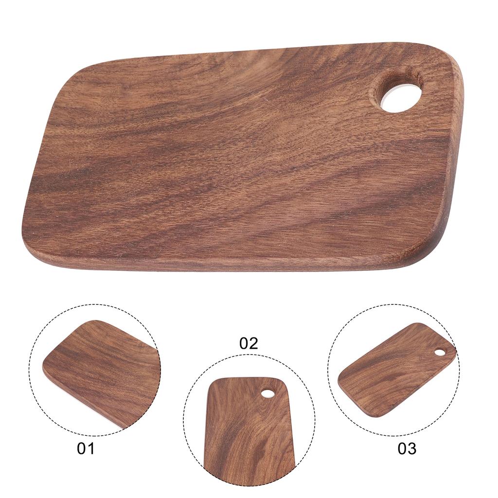 Wooden Cutting Board Kitchen Chopping Boards Double-sided Available Thick Wooden Boards For Camping Picnic BBQ Food Cutting