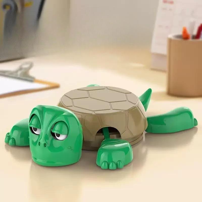 

Мультяшный подстаканник-черепаха с подвижными глазами и конечностями - термостойкий пластик 17.5 * 12.5 * 5cm