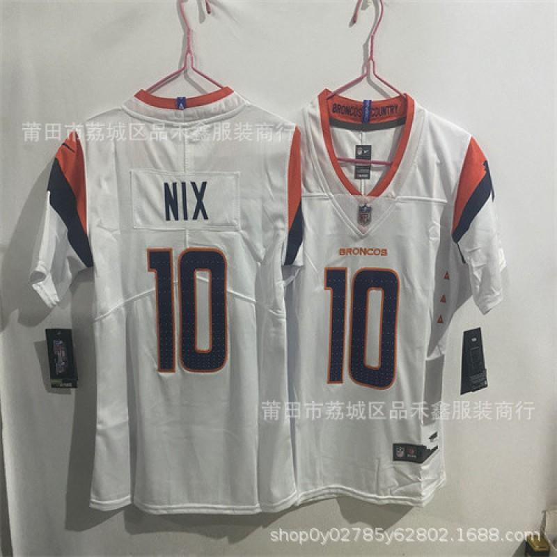 Denver Broncos NFL Football Jersey Kids Adults Cotton Team Uniform Size S M L XL XXL