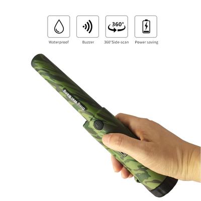 Camo Colour Hunter Professional Pinpointer Gold Metal Detector Finder Underground Scanner Sound Vibrate Alarm Hunting
