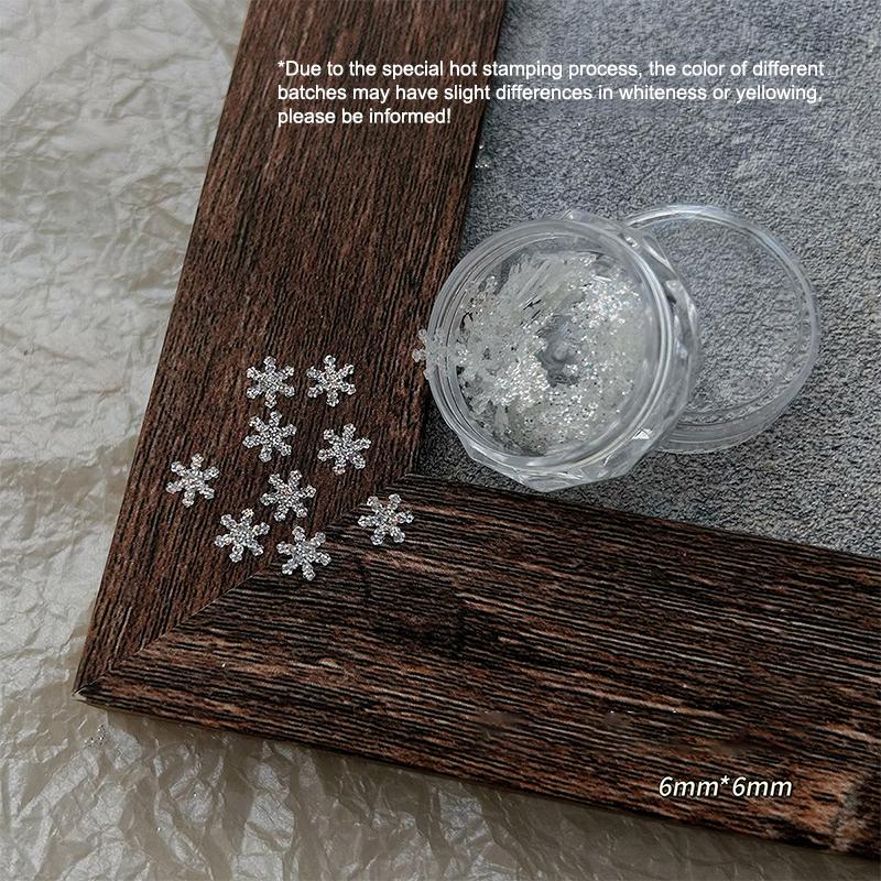 Nail Art Glitter Flash White Star Butterfly Love Manicure Decorations Mirror Nail Pigment 3D Diy Nail Art Enthusiasts