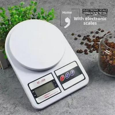Báscula de cocina electrónica de precisión SF-400 para tiendas de té con leche: perfecta para hornear y pesar alimentos pequeños.